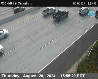 NB 5 at Carmel Mountain Rd.