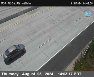 NB 5 at Carmel Mountain Rd.