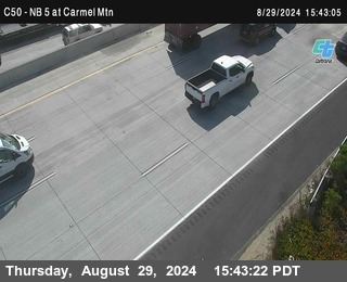 NB 5 at Carmel Mountain Rd.