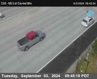 NB 5 at Carmel Mountain Rd.