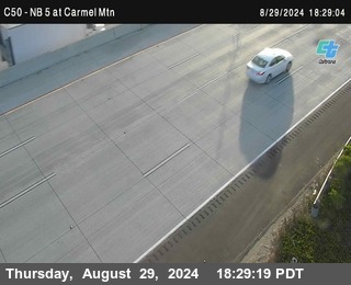 NB 5 at Carmel Mountain Rd.