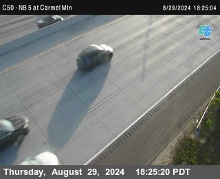 NB 5 at Carmel Mountain Rd.