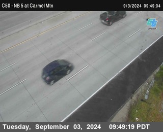 NB 5 at Carmel Mountain Rd.