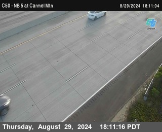 NB 5 at Carmel Mountain Rd.