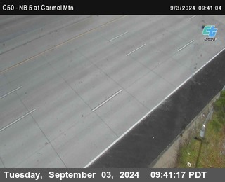 NB 5 at Carmel Mountain Rd.