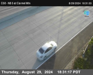 NB 5 at Carmel Mountain Rd.