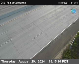 NB 5 at Carmel Mountain Rd.