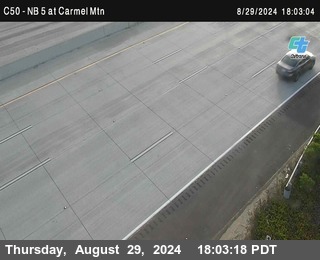 NB 5 at Carmel Mountain Rd.