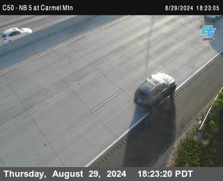 NB 5 at Carmel Mountain Rd.