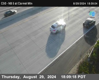 NB 5 at Carmel Mountain Rd.