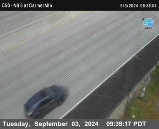 NB 5 at Carmel Mountain Rd.