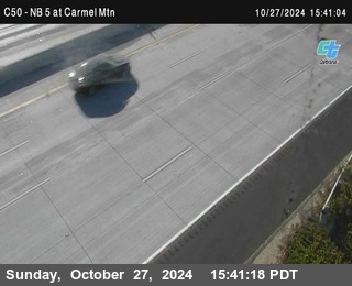 NB 5 at Carmel Mountain Rd.