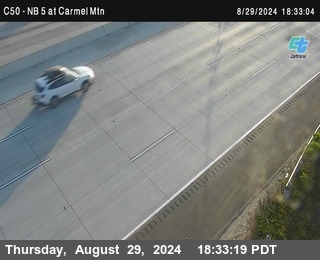 NB 5 at Carmel Mountain Rd.