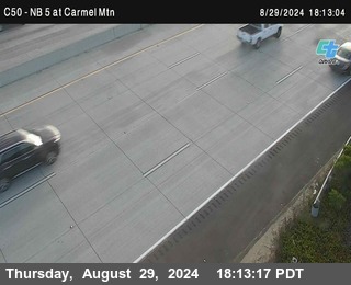 NB 5 at Carmel Mountain Rd.