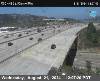 NB 5 at Carmel Mountain Rd.