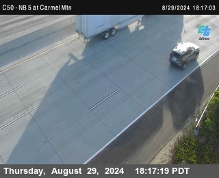 NB 5 at Carmel Mountain Rd.