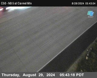 NB 5 at Carmel Mountain Rd.