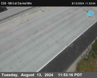 NB 5 at Carmel Mountain Rd.