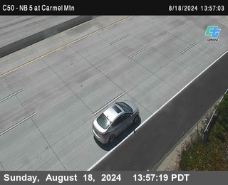 NB 5 at Carmel Mountain Rd.