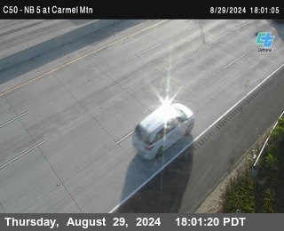 NB 5 at Carmel Mountain Rd.