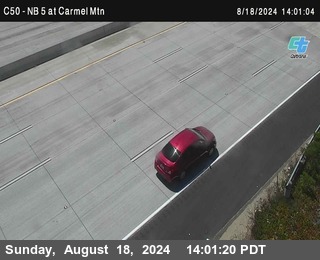 NB 5 at Carmel Mountain Rd.