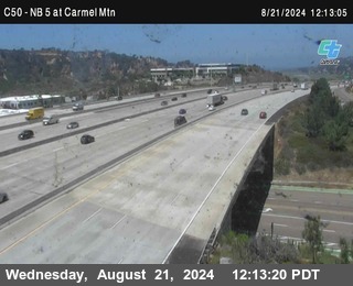 NB 5 at Carmel Mountain Rd.