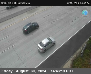 NB 5 at Carmel Mountain Rd.