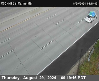 NB 5 at Carmel Mountain Rd.