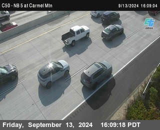 NB 5 at Carmel Mountain Rd.