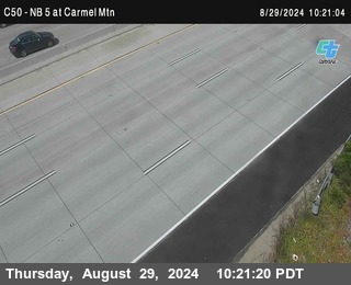 NB 5 at Carmel Mountain Rd.