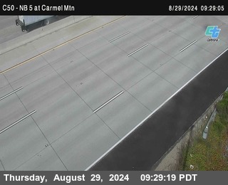 NB 5 at Carmel Mountain Rd.