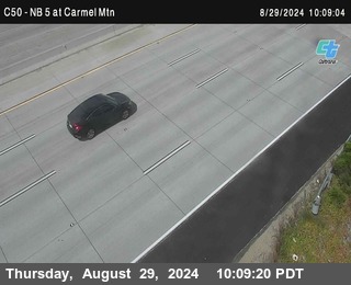 NB 5 at Carmel Mountain Rd.