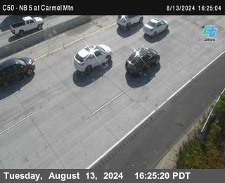 NB 5 at Carmel Mountain Rd.