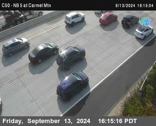 NB 5 at Carmel Mountain Rd.