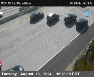 NB 5 at Carmel Mountain Rd.