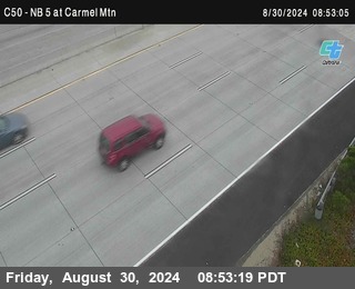 NB 5 at Carmel Mountain Rd.