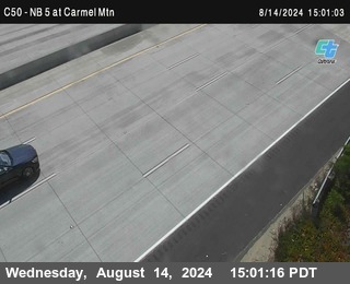 NB 5 at Carmel Mountain Rd.