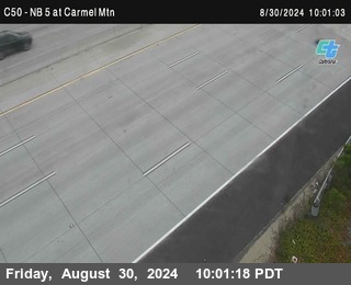 NB 5 at Carmel Mountain Rd.