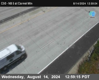 NB 5 at Carmel Mountain Rd.