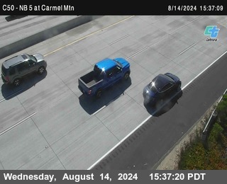 NB 5 at Carmel Mountain Rd.