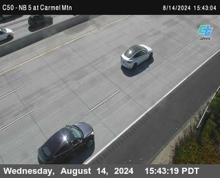 NB 5 at Carmel Mountain Rd.