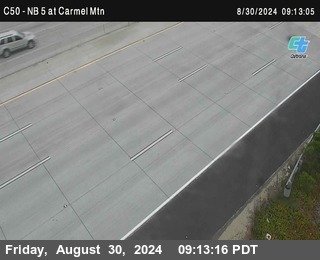 NB 5 at Carmel Mountain Rd.