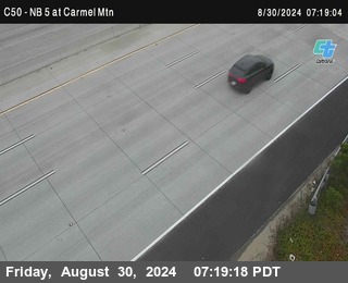 NB 5 at Carmel Mountain Rd.