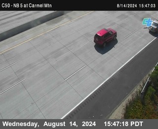 NB 5 at Carmel Mountain Rd.