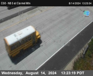 NB 5 at Carmel Mountain Rd.