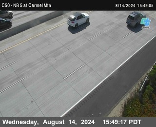 NB 5 at Carmel Mountain Rd.