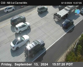 NB 5 at Carmel Mountain Rd.