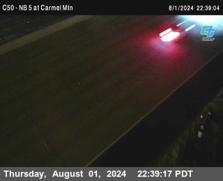 NB 5 at Carmel Mountain Rd.