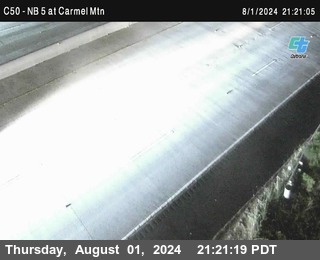 NB 5 at Carmel Mountain Rd.