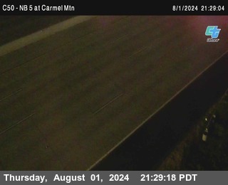 NB 5 at Carmel Mountain Rd.